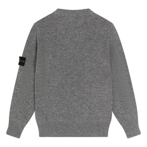 Stone Island - Logo Wool Sweater | Gray
