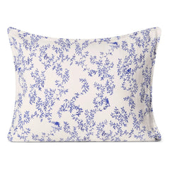 garbo&friends - Jardim Pillow Cover, Cotton Muslin | Cobalt