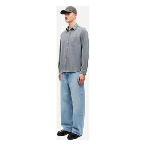 Samsoe Samsoe - Saryan P 15248 Organic Cotton Shirt | Light Blue