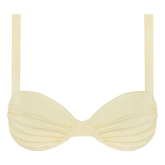Belamer - Aless Mayo Bikini Top | Pale Yellow