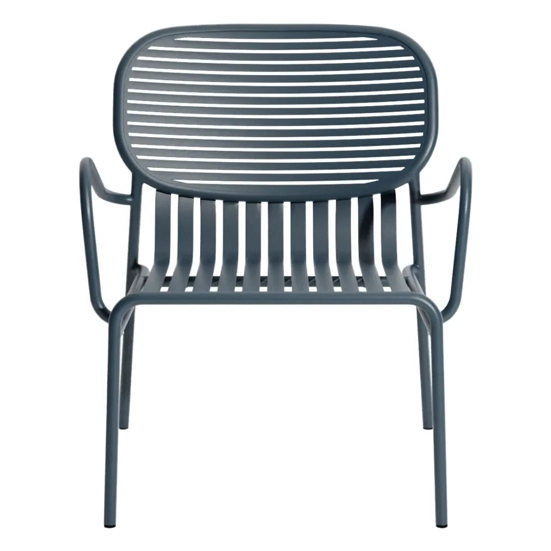 Petite Friture - Weekend Armchair - 2-Piece Set | Gray Blue