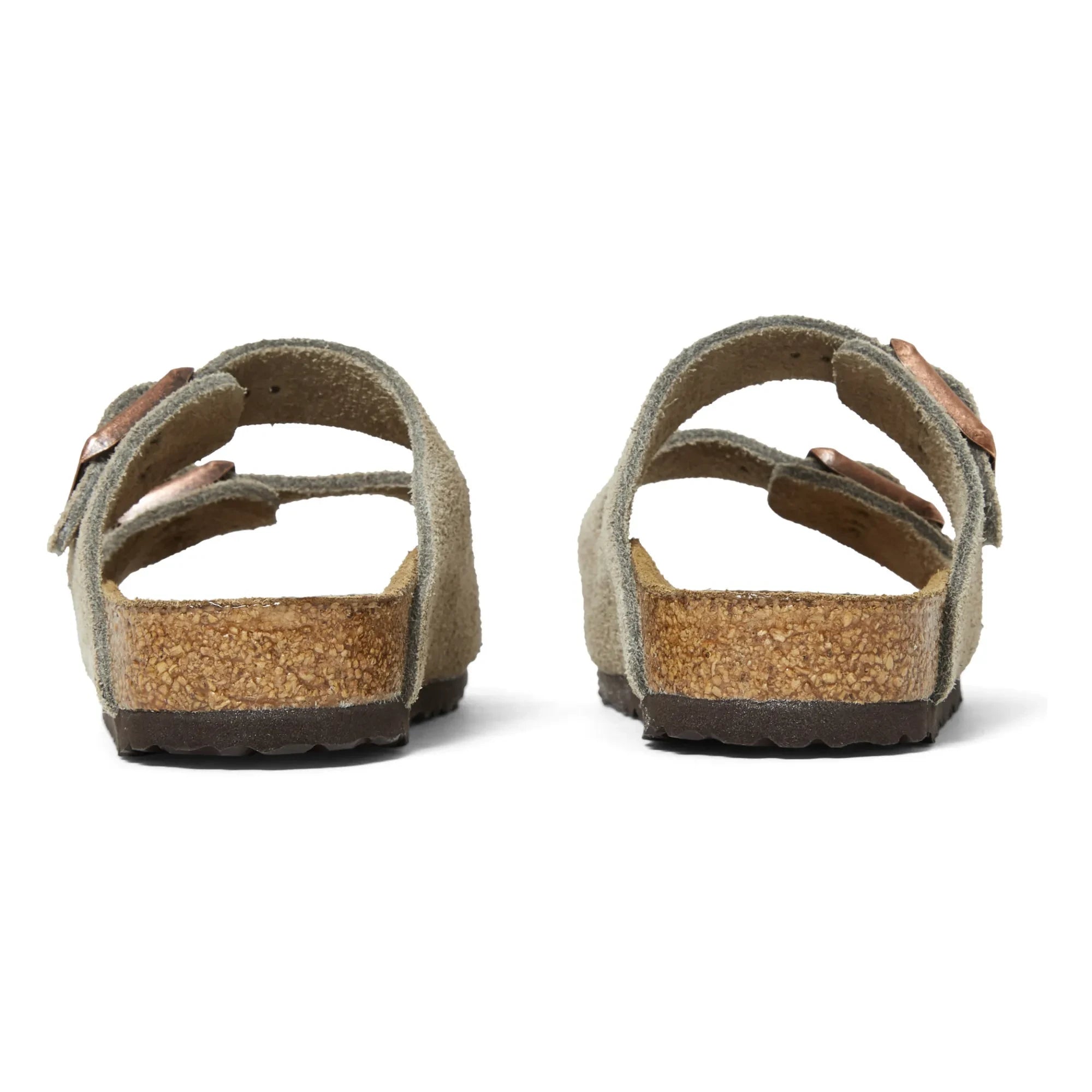 BIRKENSTOCK - Arizona Suede Sandals | Dark Beige Brown