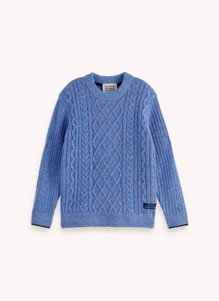 Scotch & Soda - Cable Knit Sweater | Blue