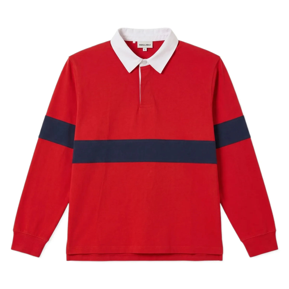 Smallable Man - Fausto Organic Cotton Polo T-shirt | Dark red