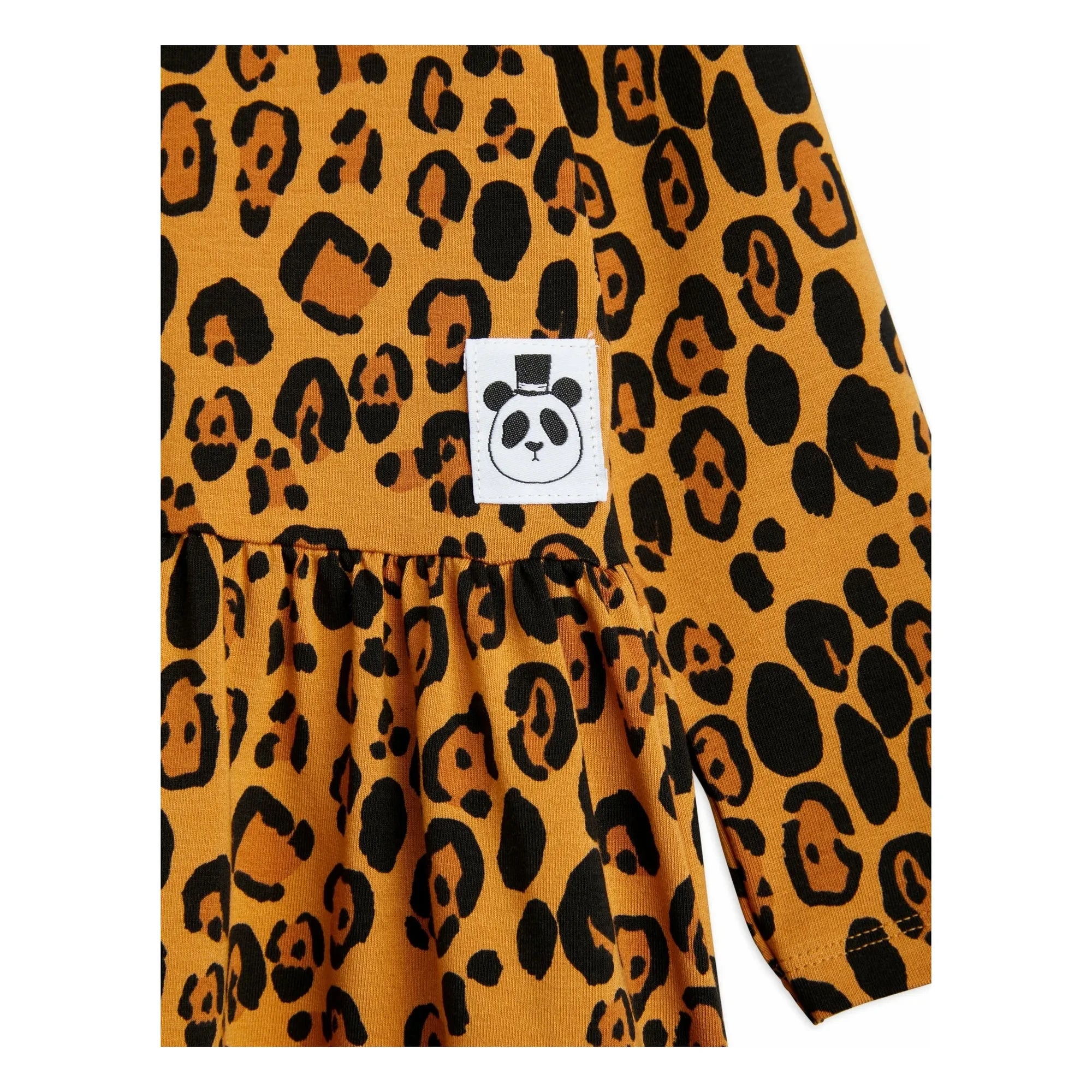 Mini Rodini - Leopard Dress | Brown