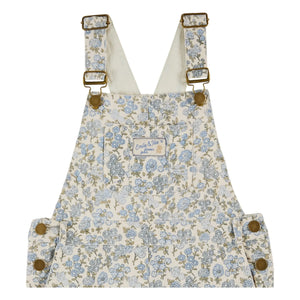Emile et Ida - Floral Pattern Overalls | Cream