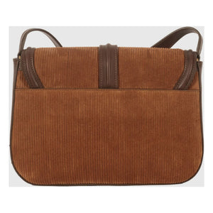 Maria de la Orden - Noah Velvet and Leather Bag | Camel