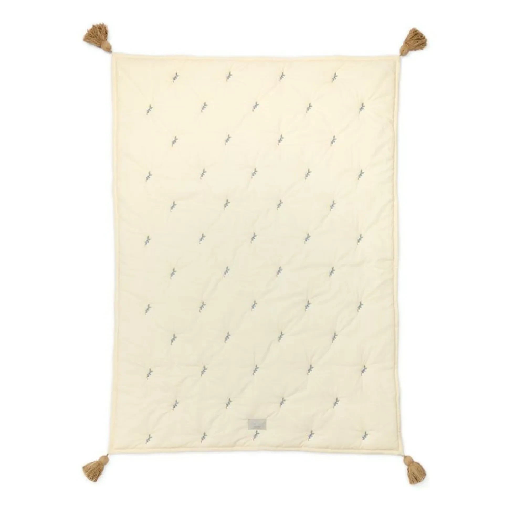 Cam Cam - Blueberry Embroidered Blanket