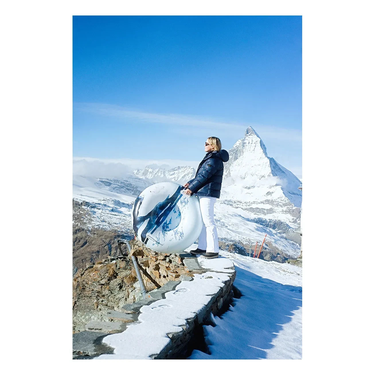 The Nice Fleet - Hudson Bay Inflatable Sled | Blue