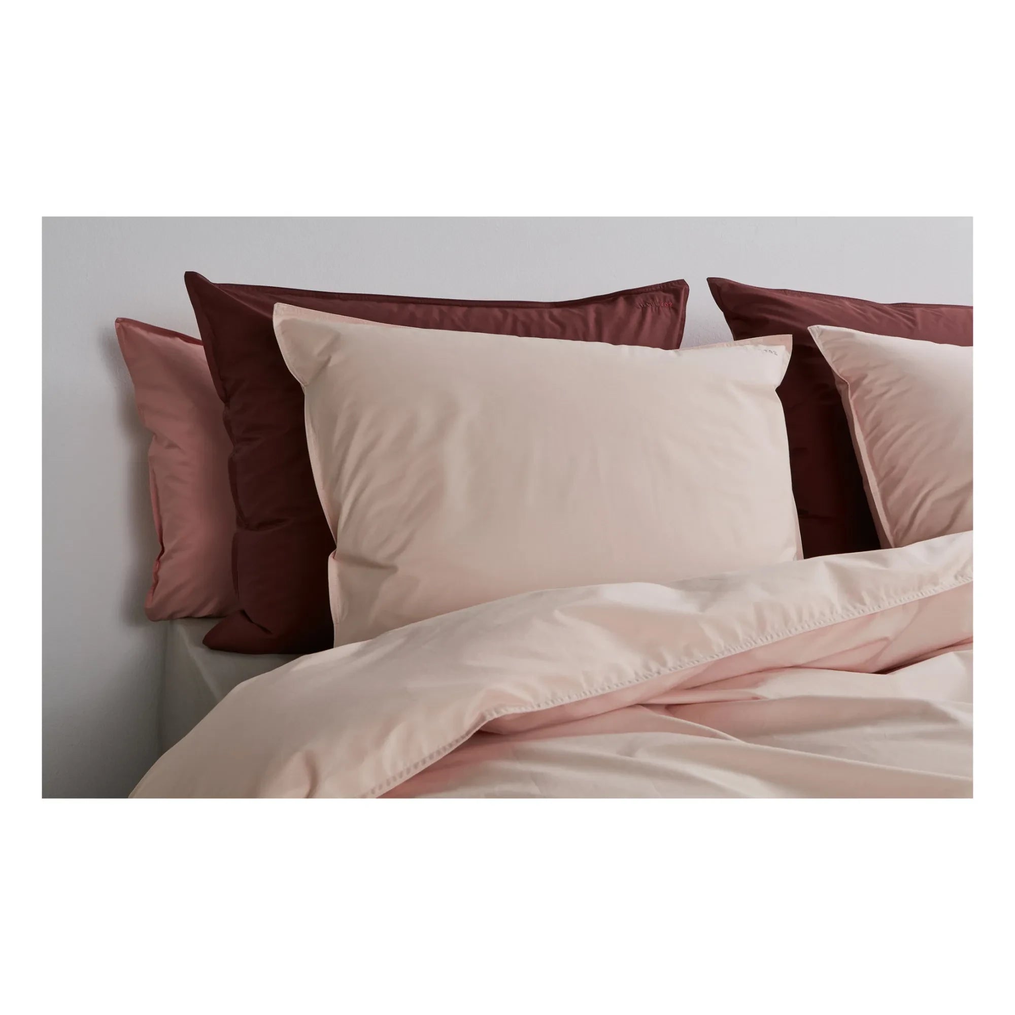 Suite 702 - Organic Percale Duvet Cover | Powder Pink