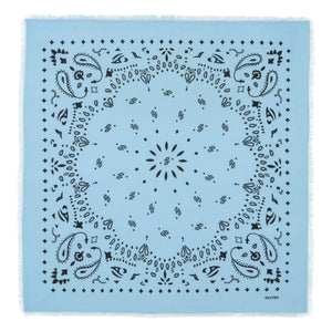Kujten - Hachiko Cashmere Bandana | Light Blue