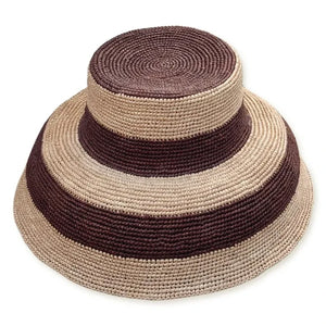 Van Palma - Gina Two-Tone Hat | Beige