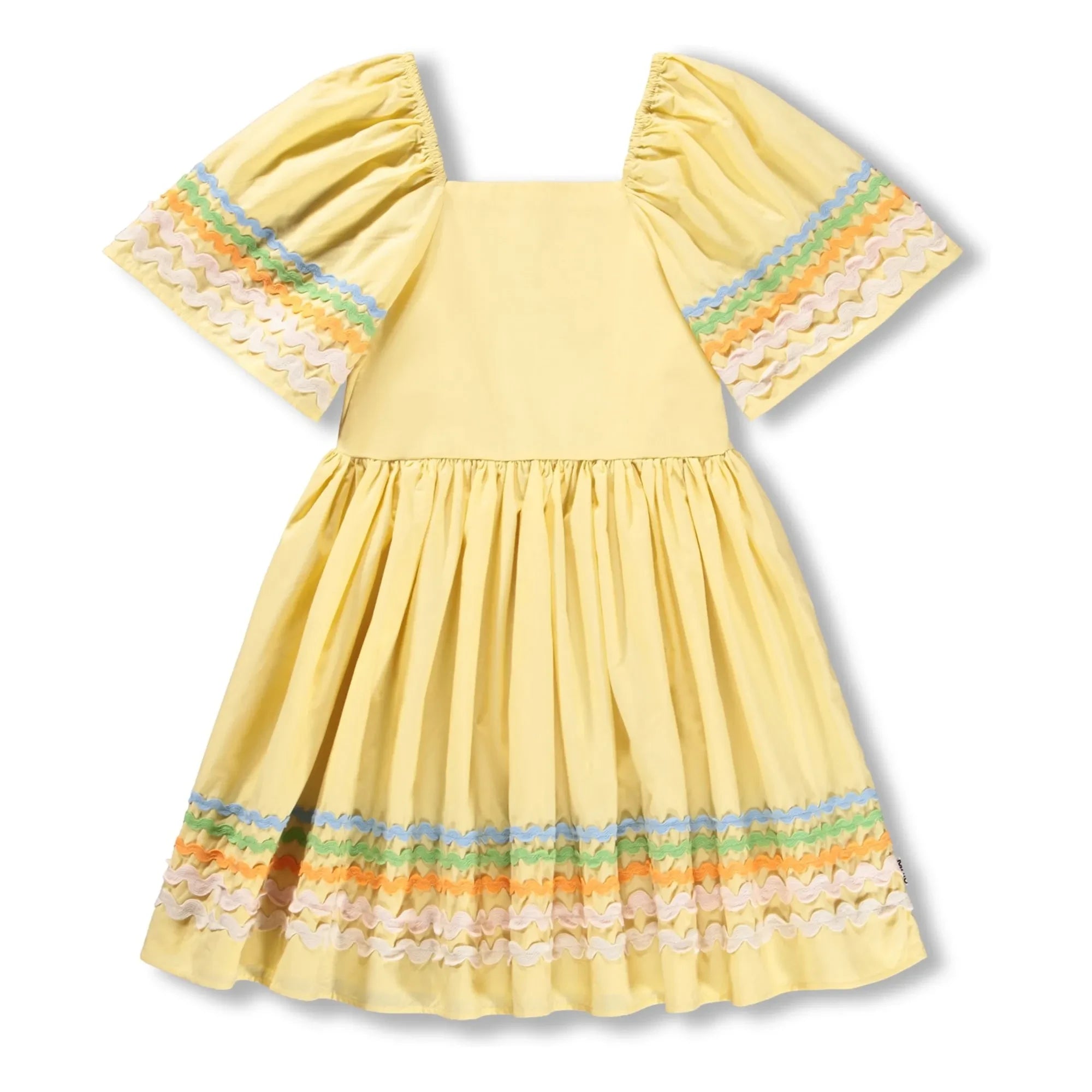Molo - Clotilde organic cotton dress | Pale yellow