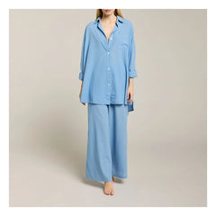 Maison Saint Julien - Cap Estel Cotton Voile Pants | Sky Blue