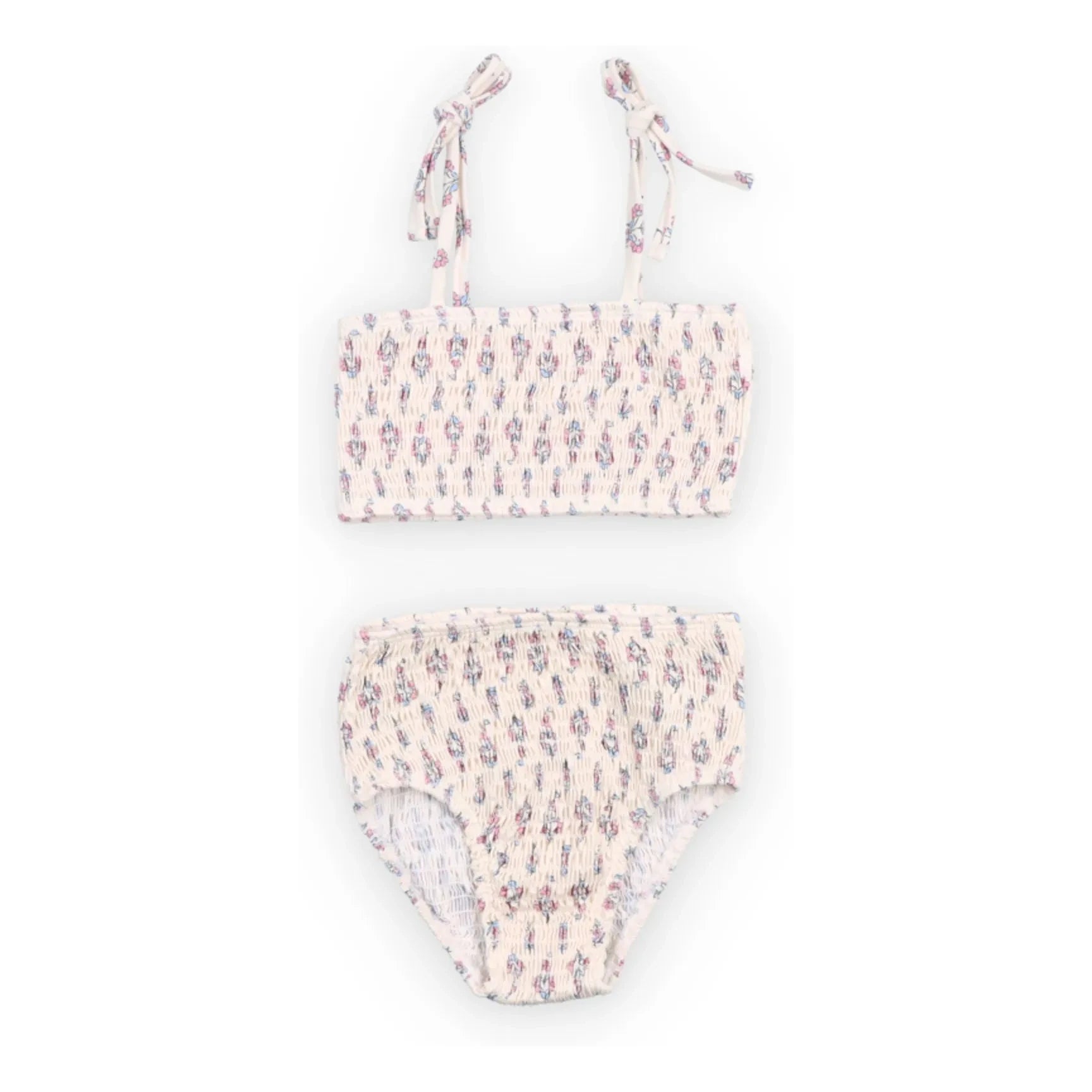 the new society - Clavel Fleuri Swimsuit | Ecru