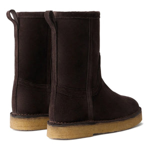 Soeur - Texas Crust Leather Boots | Brown