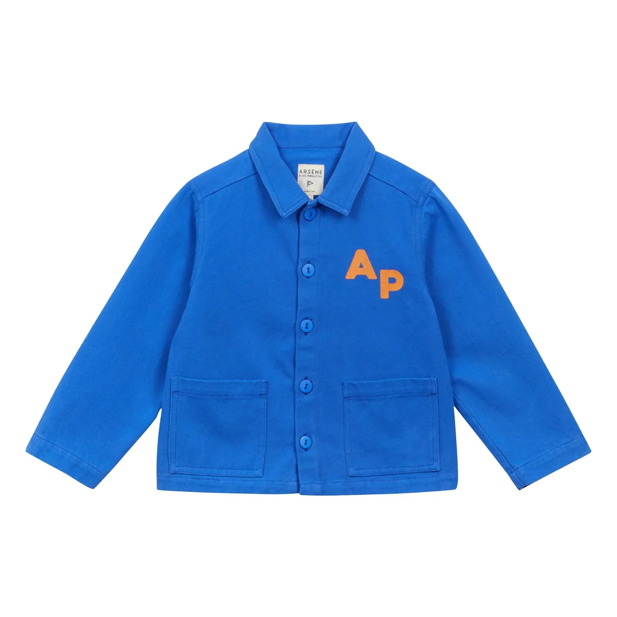 Arsène et Les Pipelettes - AP Twill Jacket | Azure Blue