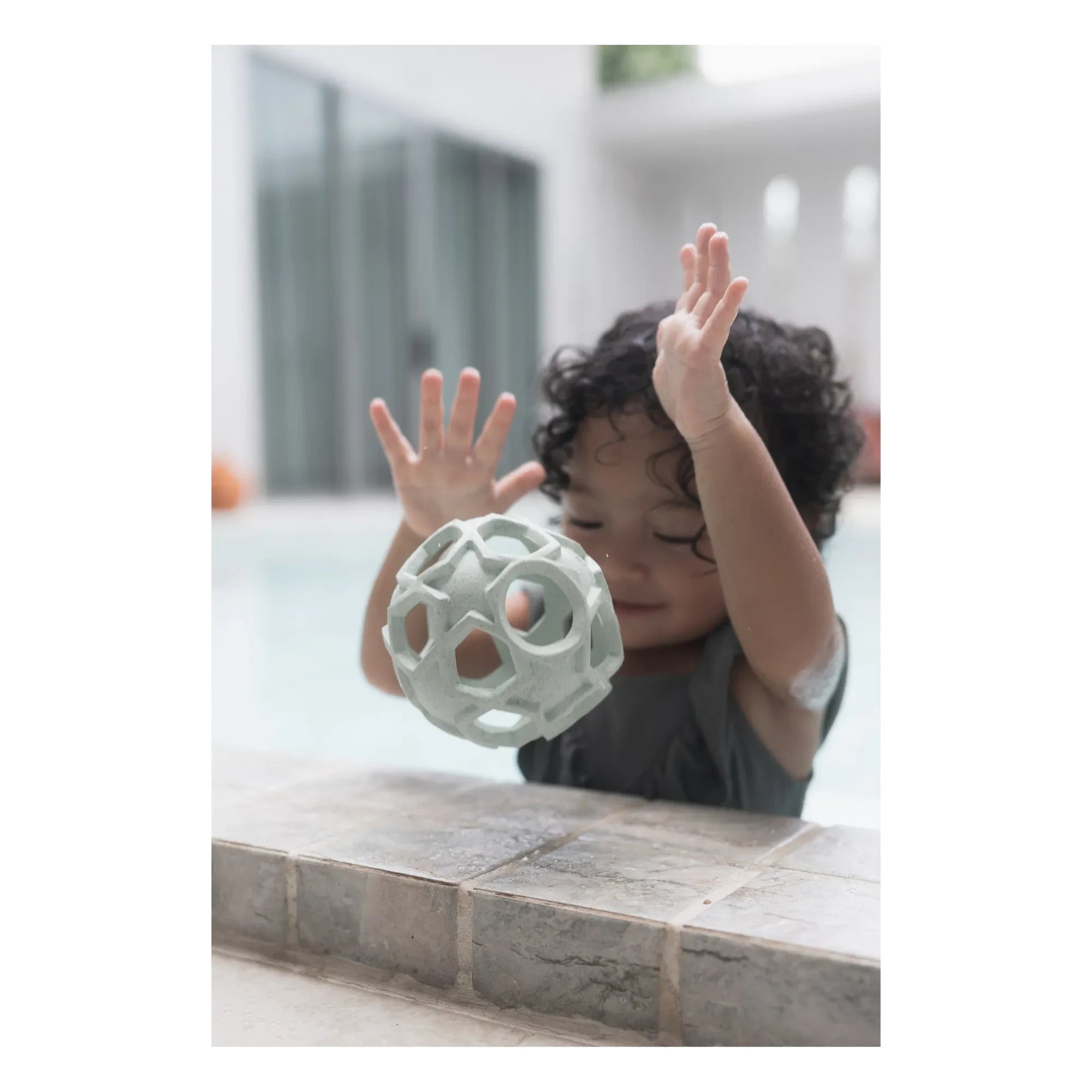 Hevea - Natural Rubber Star Ball | Mint Green