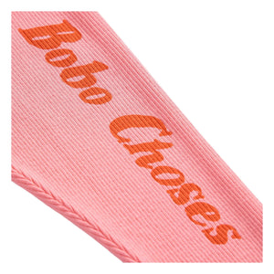 Bobo Choses - Ribbed Leggings Bobo Choses Organic Cotton | Pink