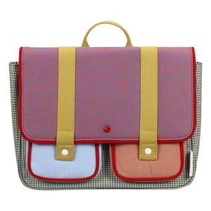 Sticky Lemon - Checkered Apple Bag | Purple