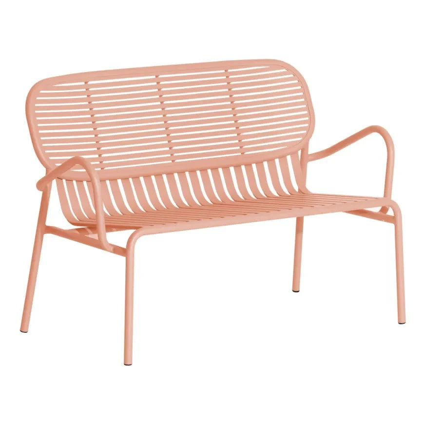 Petite Friture - Weekend 2-Person Lounge Chair | Powder Pink