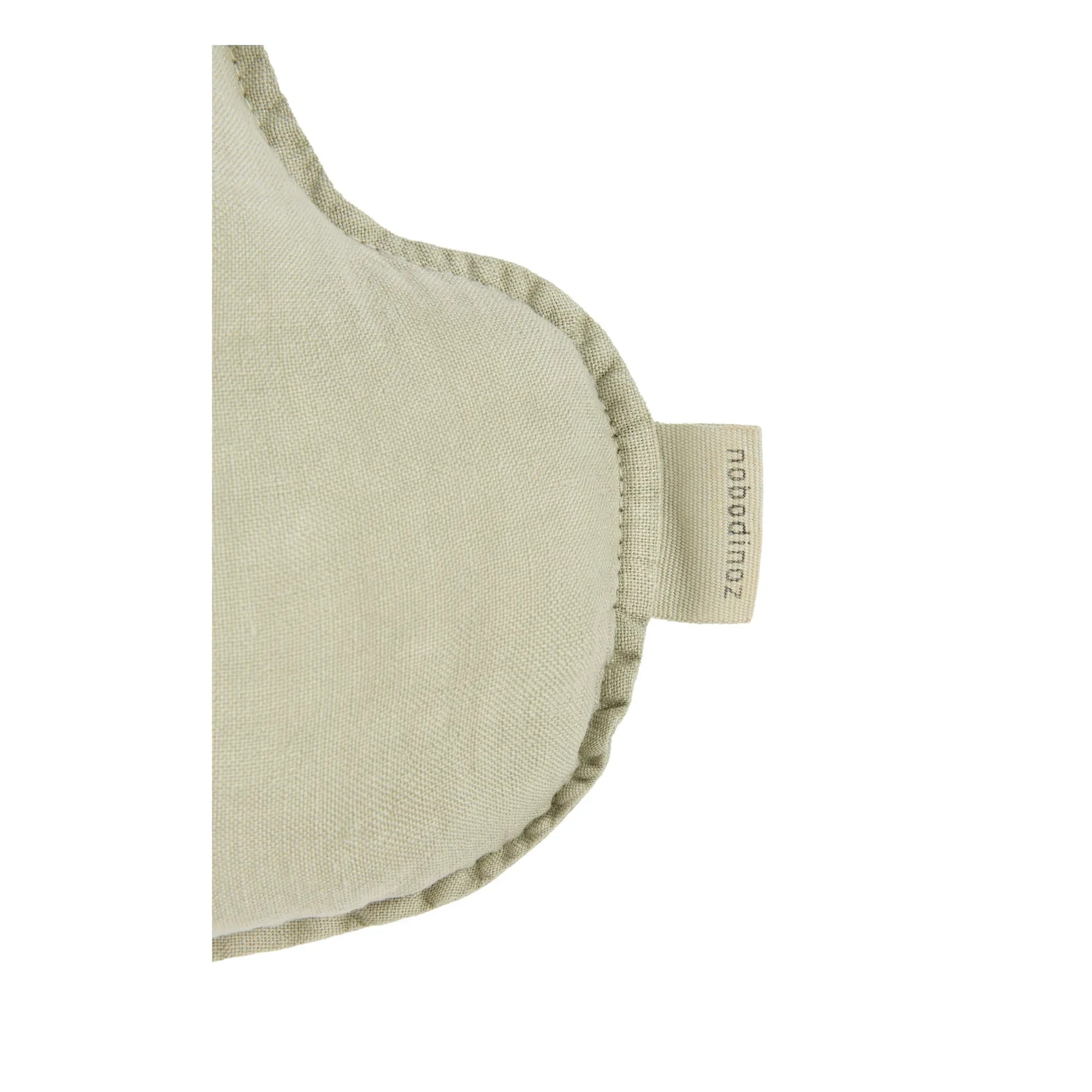 Nobodinoz - Nuage Cushion - French Linen | Matcha Green