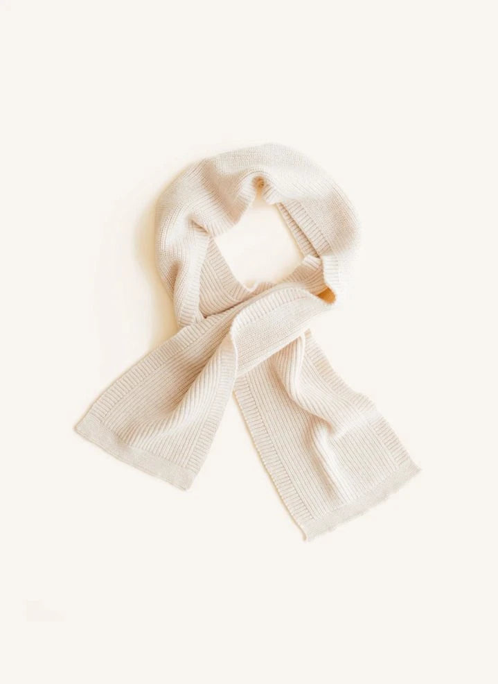 Hvid - Gustave Merino Wool Scarf | Cream