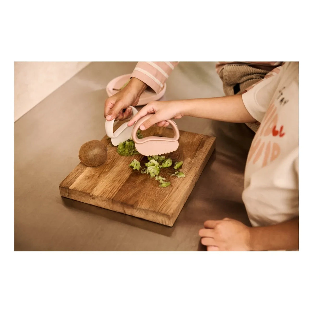 Liewood - Riven Training Knives - 2-piece Set | Pale Tuscany/Sandy