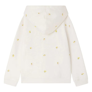 Bonpoint - Talent Organic Cotton Hoodie Sweatshirt | Ecru