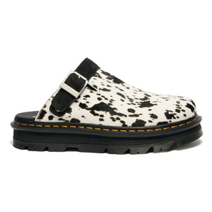 Dr Martens - Zebzag Dalmatian Slippers | White