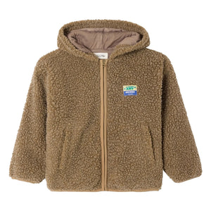 American Vintage - Hoktown Sherpa Kapüşonlu Ceket | Kahve