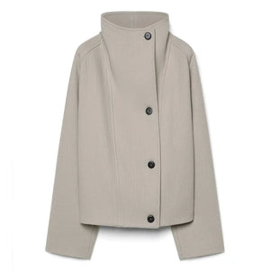 Pomandère - Wool Coat | Ivory