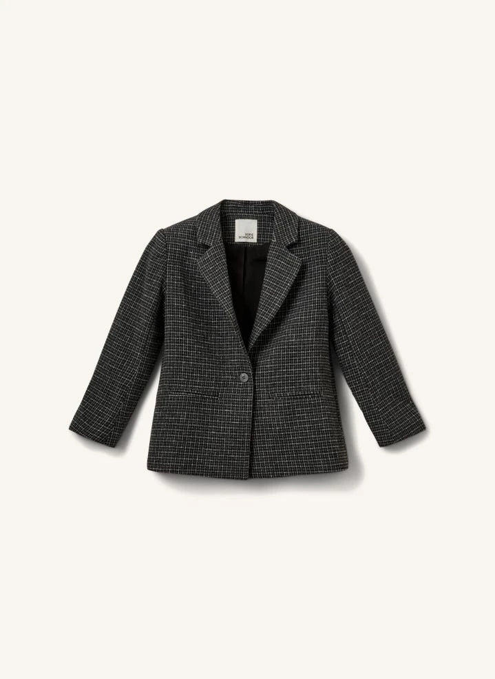 Sofie Schnoor - Alfiasy Blazer | Charcoal Gray