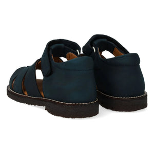 Angulus - Fisher Nubuck Sandal Kids | Navy