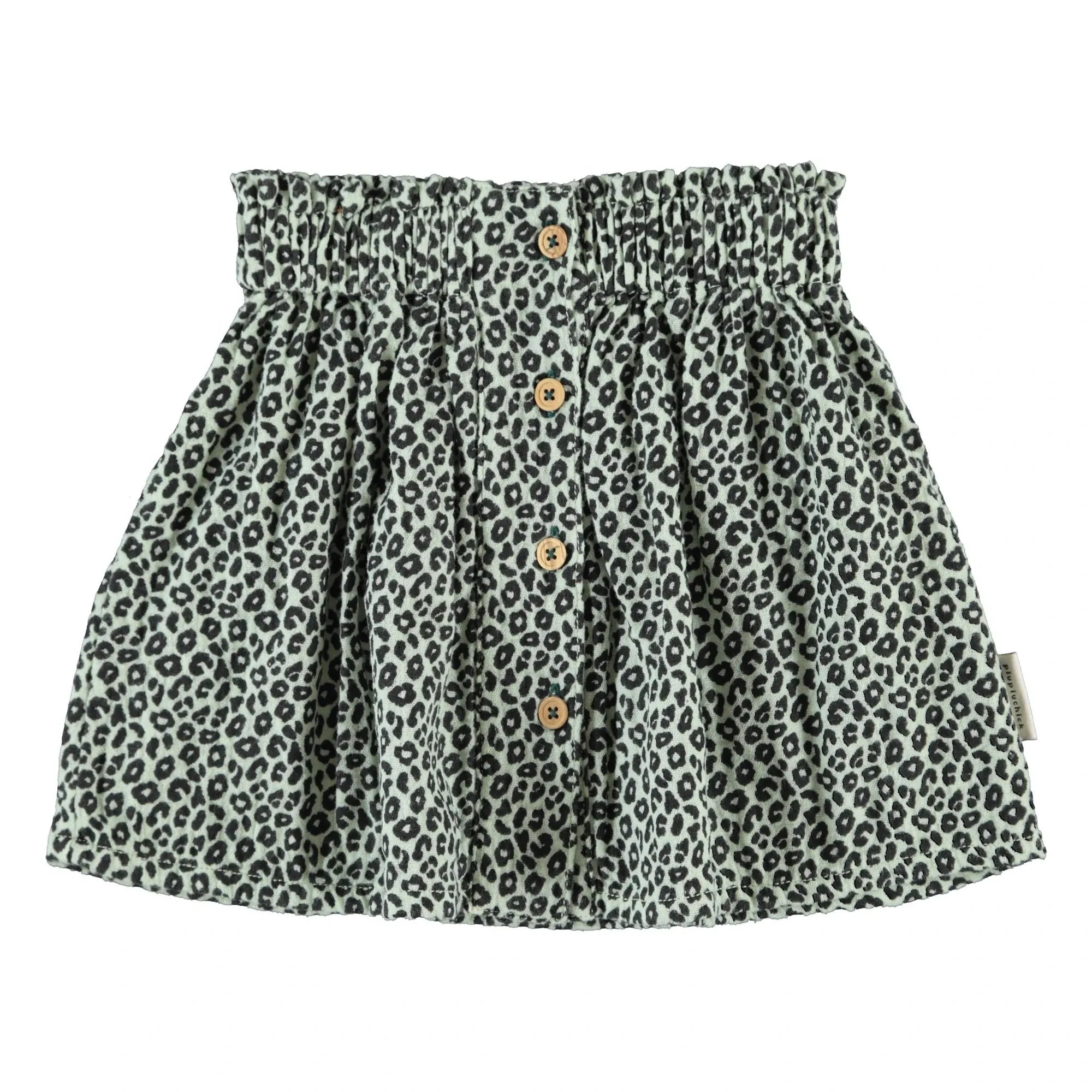 Piupiuchick - Leopard Skirt | Green