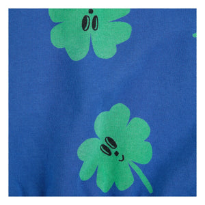Bobo Choses - Organic Cotton Clover Sweatshirt | Blue
