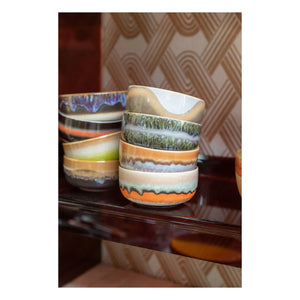 HKliving - Stone Ceramic Bowl - Set of 4