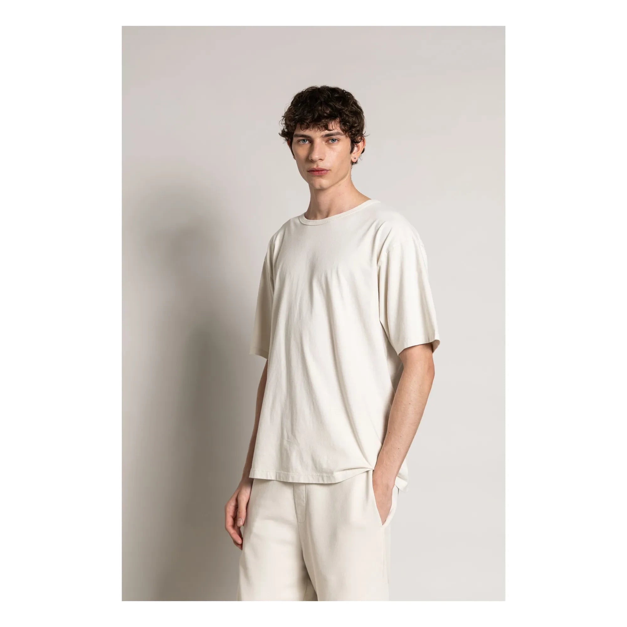 Smallable Man - Solal Organic Cotton T-shirt | Oatmeal