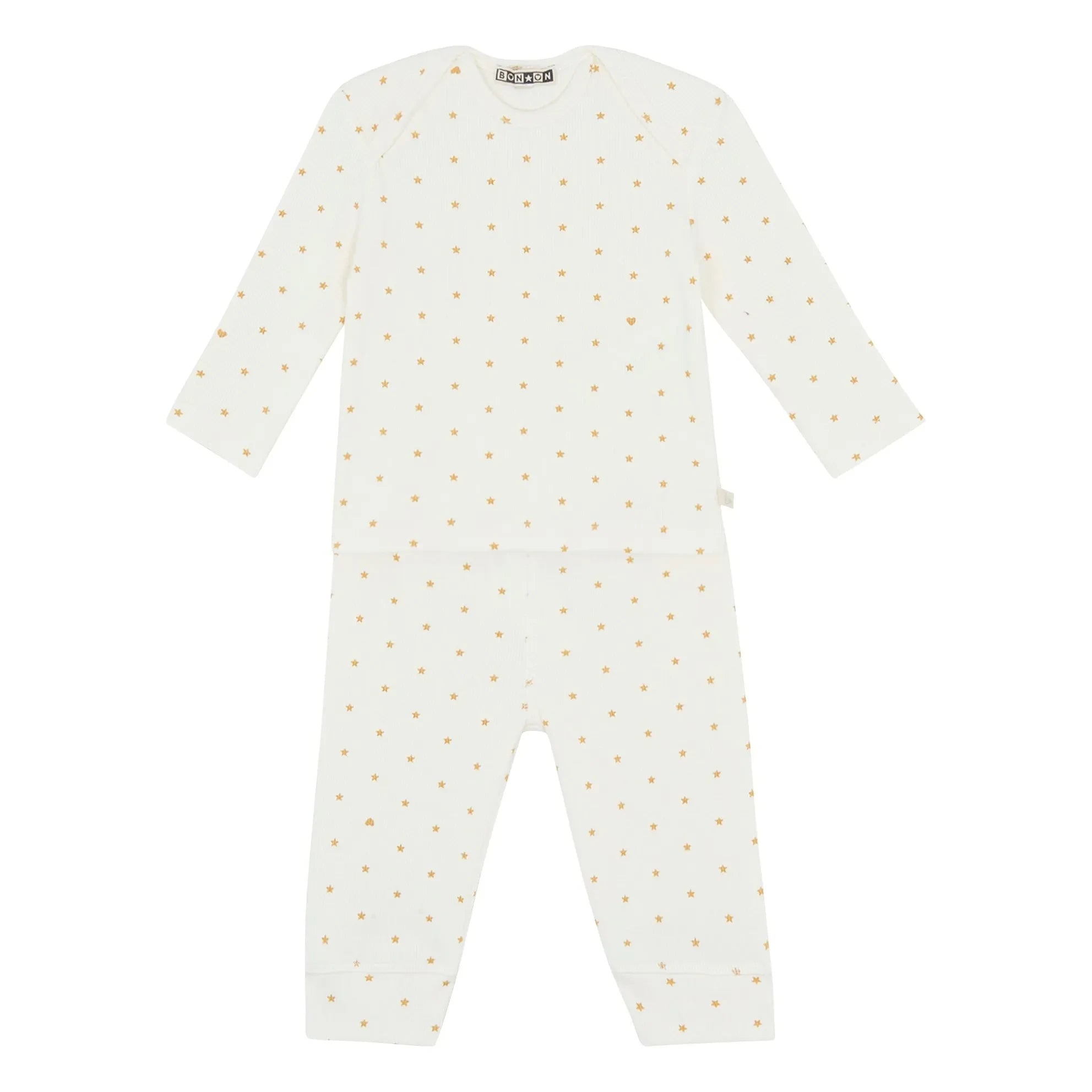 Bonton - Patino Star Pajamas | Ecru