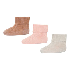 Mp Denmark - Ida Socks - 3 Pair Set | Pink