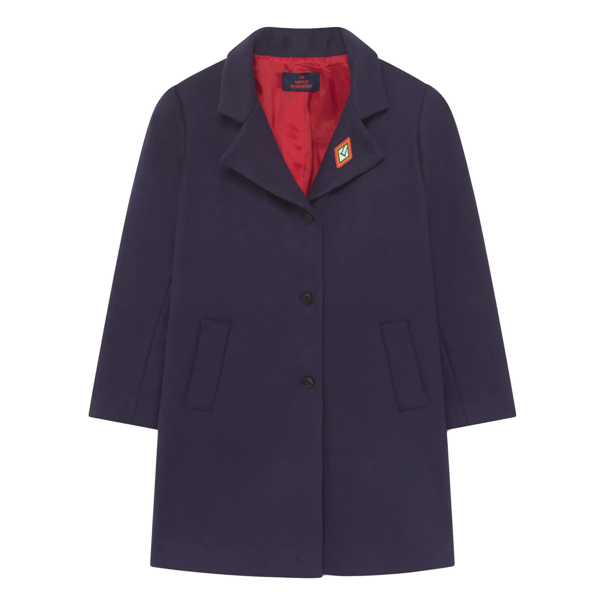 The Animals Observatory - Jaguar Wool Coat | Navy