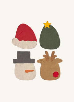Lorena Canals - Christmas Placemats - Set of 4