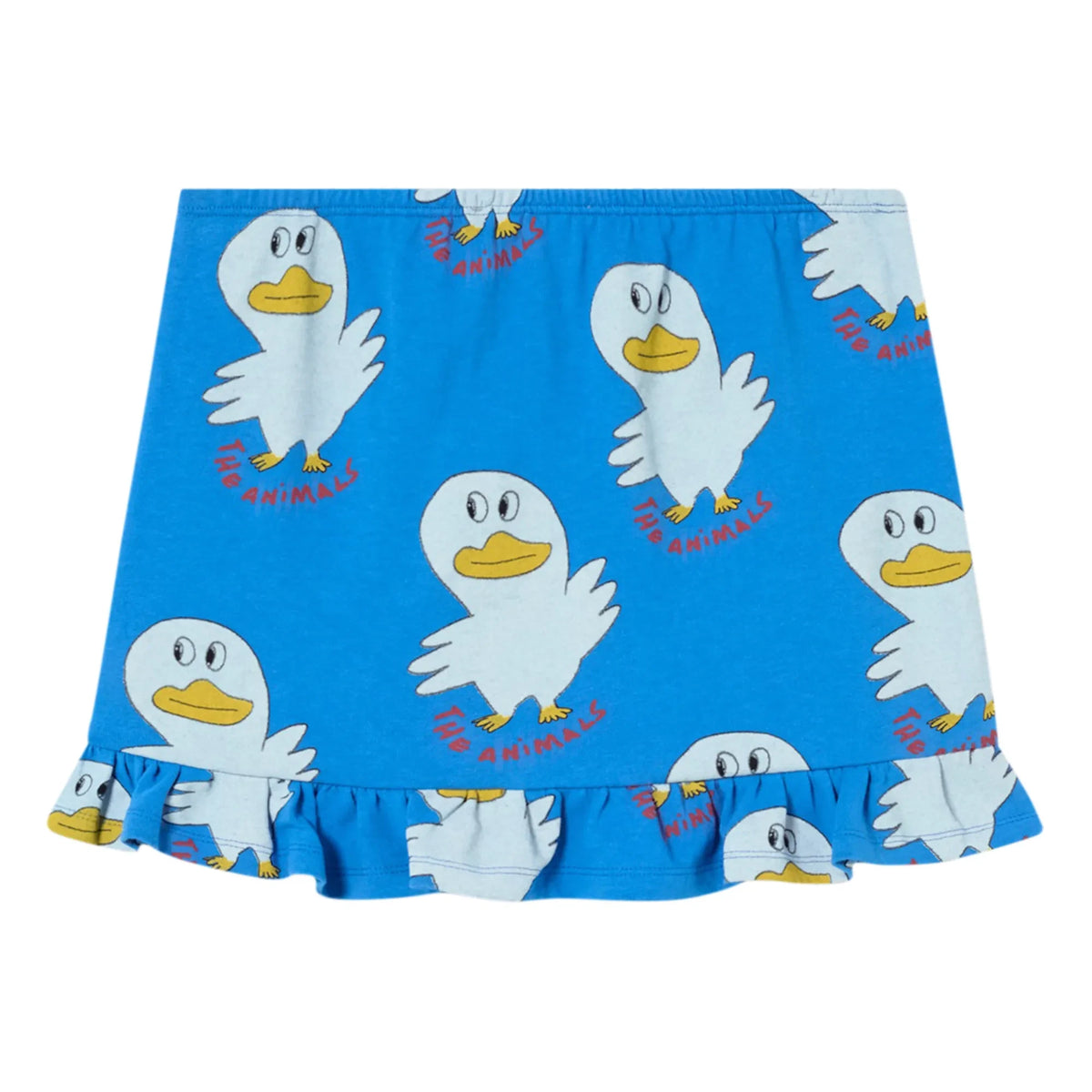 The Animals Observatory - Ferret Monster Jersey Skirt | Blue