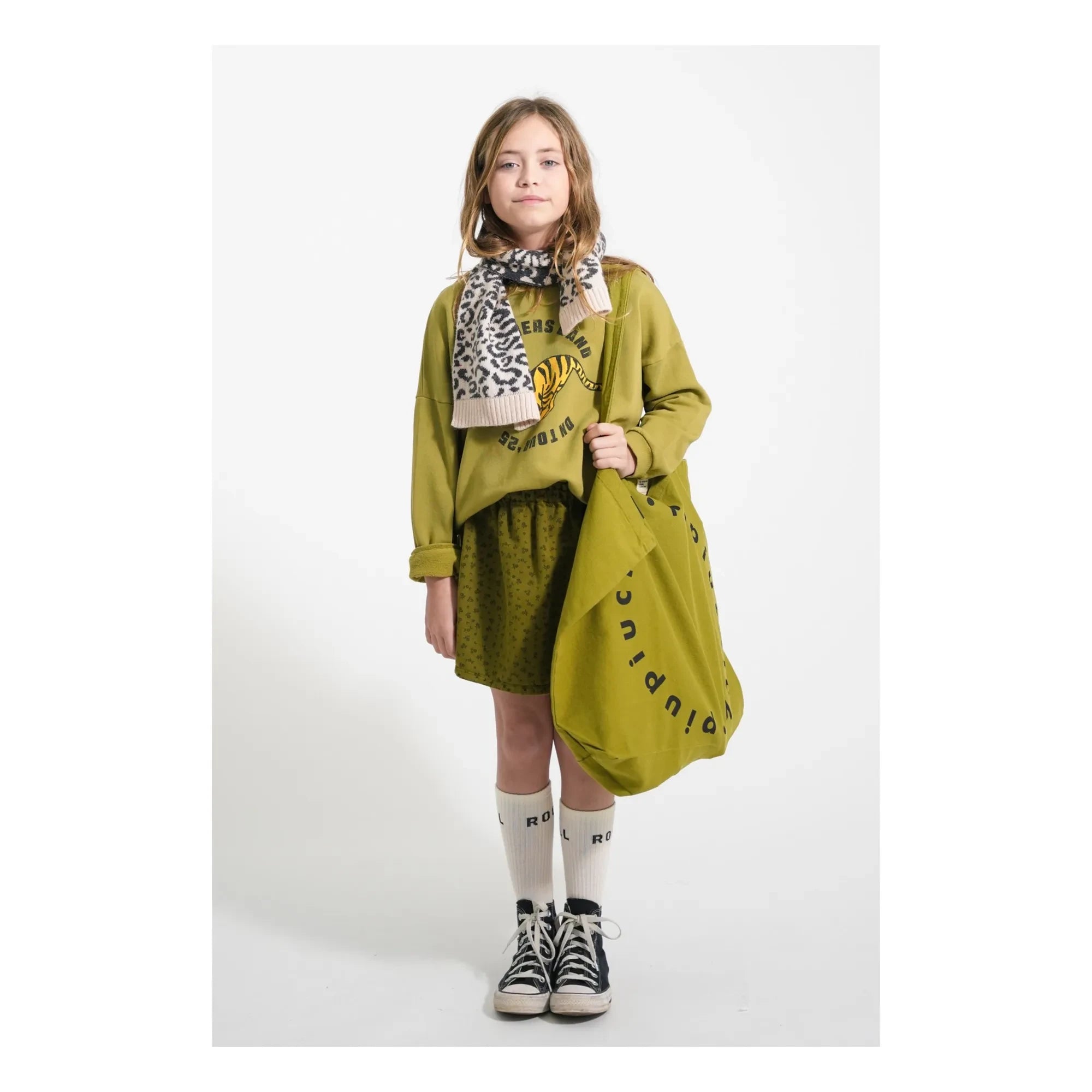 Piupiuchick - Tiger Sweat Organic Cotton | Olive