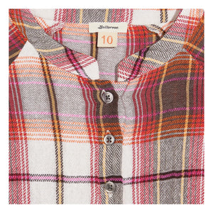 Bellerose - Peru Checked Dress | Ecru