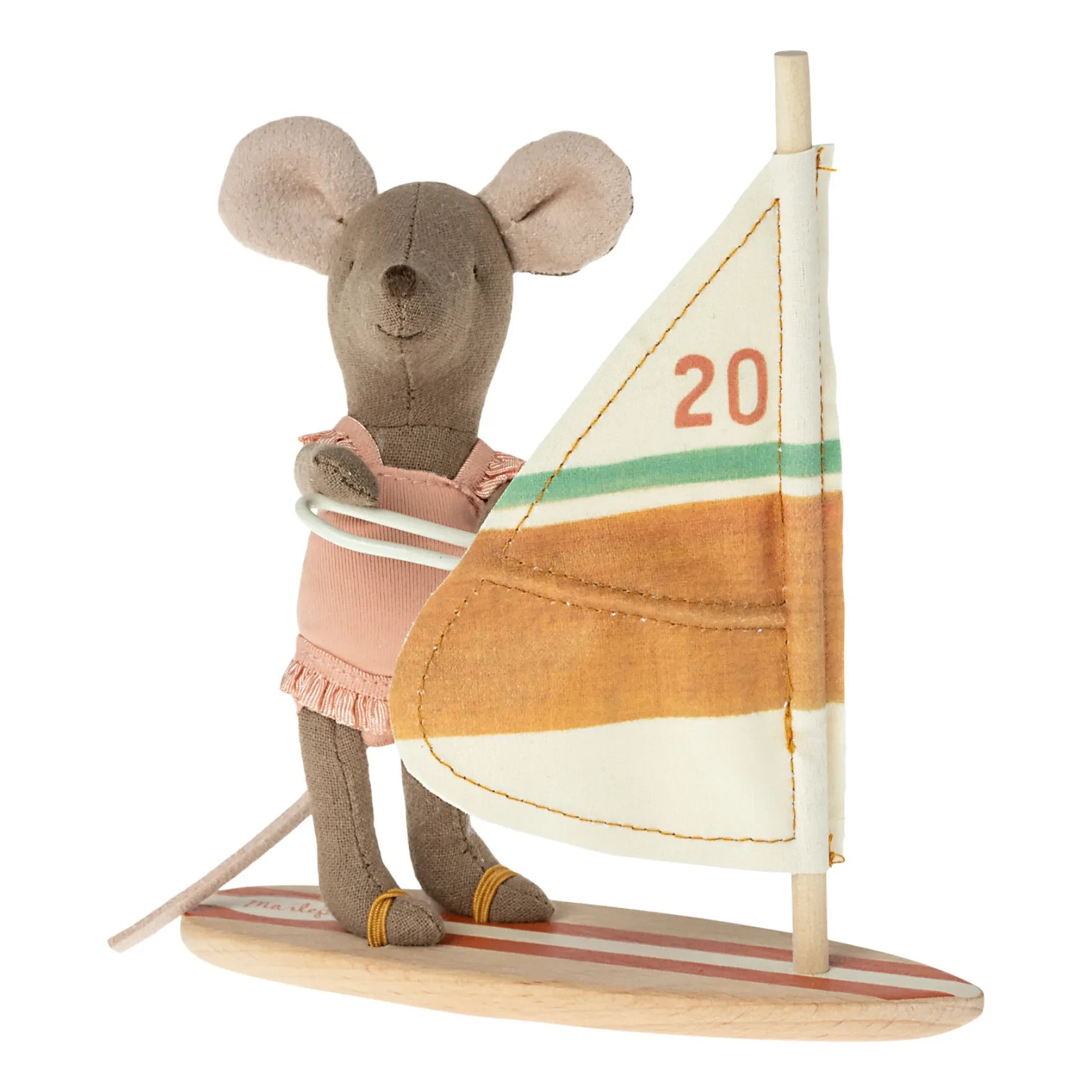 Maileg - Little Sister Surfing Mouse