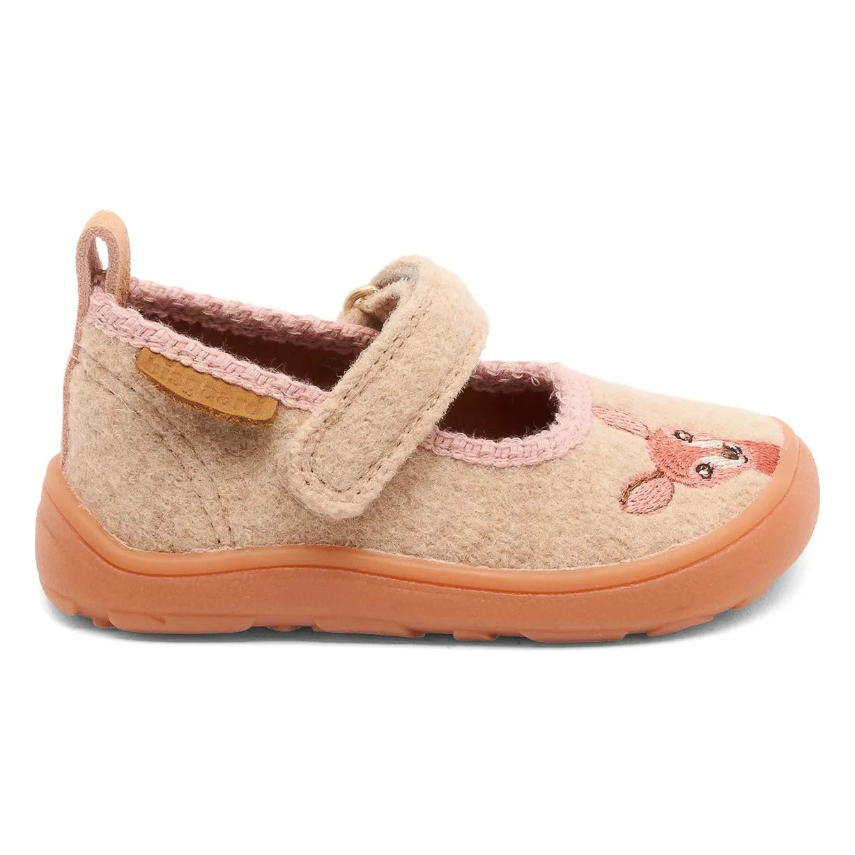bisgaard - Barefoot Bambi Striped Slippers | Sand