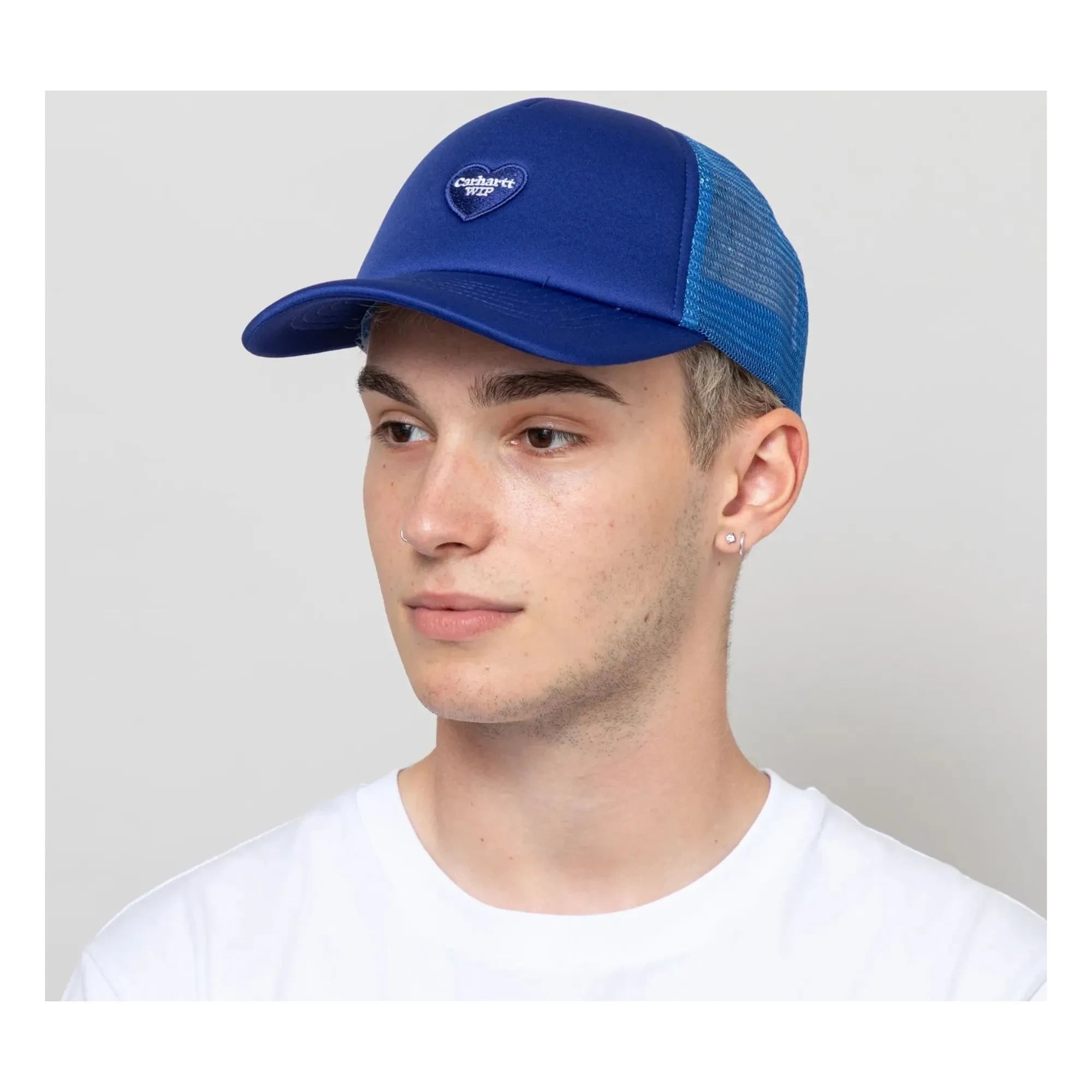 Carhartt WIP - Heart Patch Şapka | Electric Blue