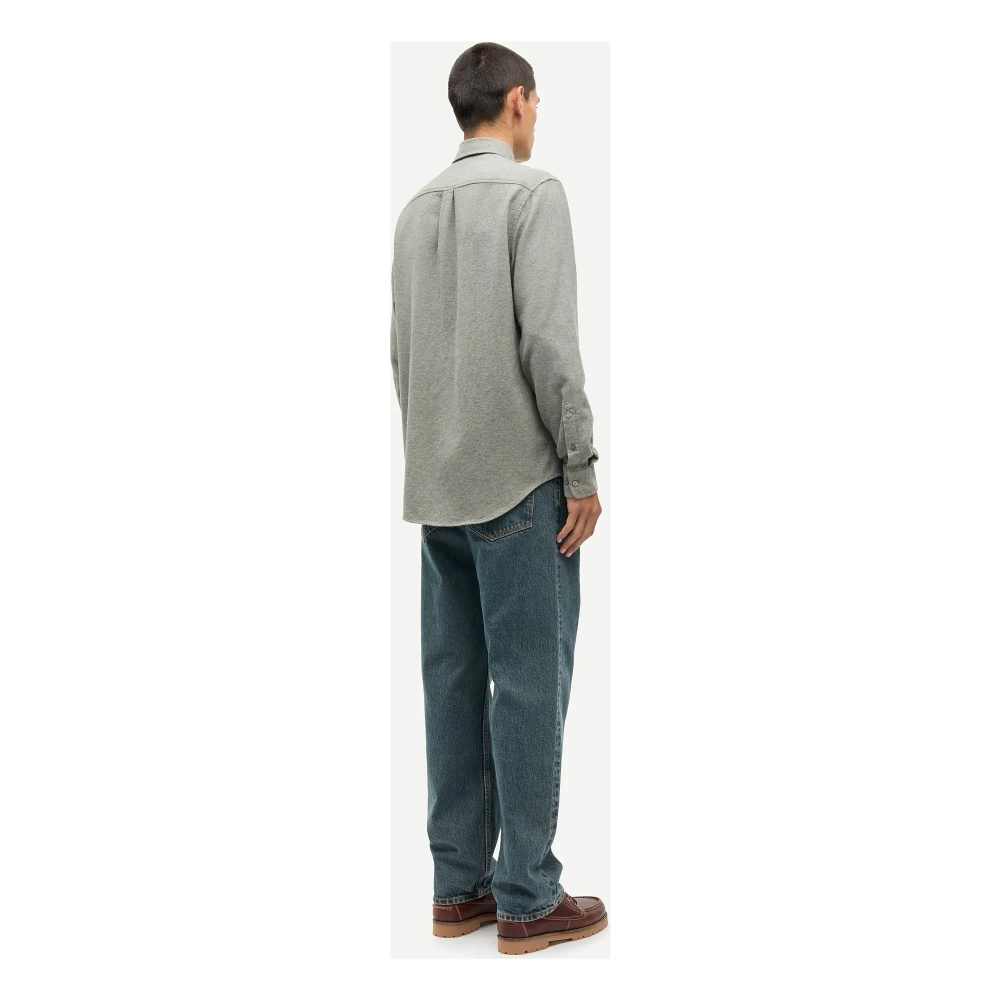 Samsoe Samsoe - Liam Shirt | Dark Beige