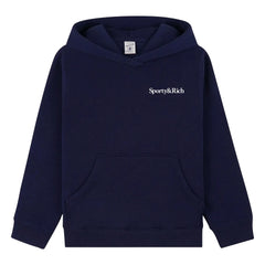Sporty & Rich - Tennis Hoodie | Navy Blue